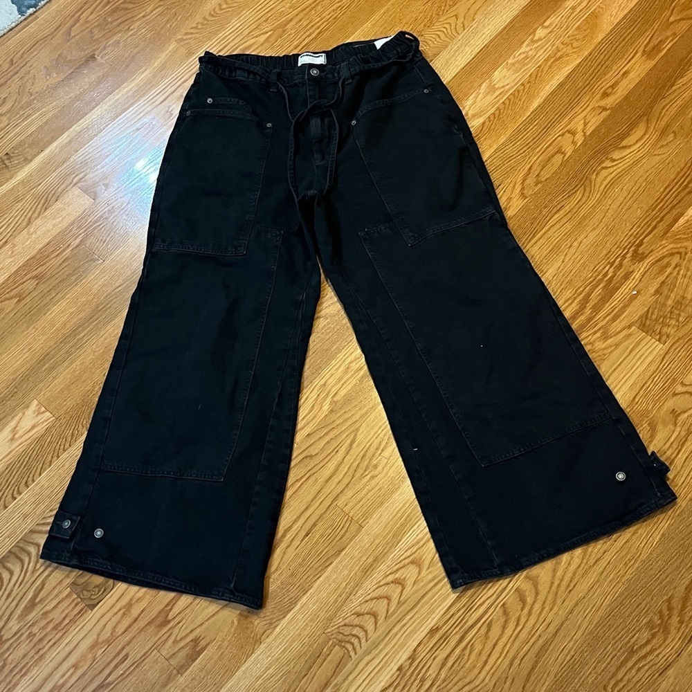 We The Free CRVY Outlaw Mid-Rise Wide-Leg Jeans Size XL NWT - Picture 6 of 14